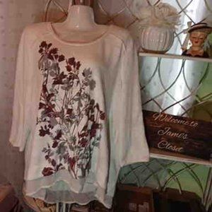 Top from Cato.  Size XL